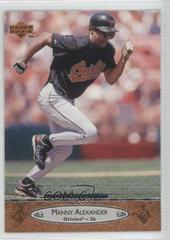 Manny Alexander #11 Baseball Cards 1996 Upper Deck Prices