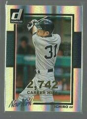 Ichiro [Career Stat Line] #59 Baseball Cards 2014 Donruss Prices