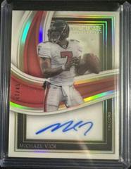 Michael Vick #2 Football Cards 2023 Panini Immaculate Shadowbox Signature Prices