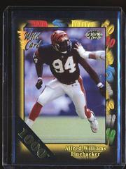 Alfred Williams [1000 Stripe] #84 Football Cards 1991 Wild Card Prices