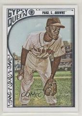 Satchel Paige [Framed White] #242 Baseball Cards 2015 Topps Gypsy Queen Prices