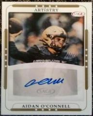 Aidan O'Connell [Gold] #ART-AO Football Cards 2023 Sage Artistry Autographs Prices