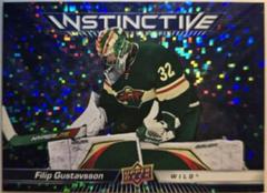 Filip Gustavsson [Sparkle] #IN-6 Hockey Cards 2023 Upper Deck Instinctive Prices
