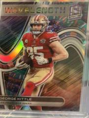 George Kittle [Psychedelic] #WVE-18 Football Cards 2022 Panini Spectra Wavelength Prices