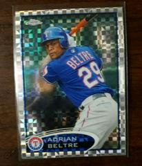 Adrian Beltre [Xfractor] #132 Baseball Cards 2012 Topps Chrome Prices