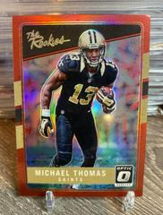 Michael Thomas [Red] Football Cards 2016 Panini Donruss Optic the Rookies Prices
