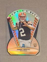 Johnny Manziel Football Cards 2014 Bowman Chrome Bowman's Best Die-Cut Prices