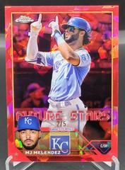 MJ Melendez [Red] #FS-9 Baseball Cards 2023 Topps Chrome Future Stars Prices