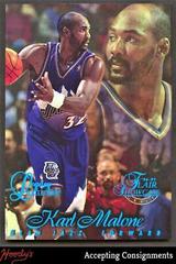 Karl Malone [Row 1] #28 Basketball Cards 1996 Flair Showcase Legacy Collection Prices