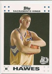 Spencer Hawes #10 Basketball Cards 2007 Topps Rookie Card Prices