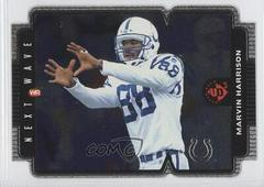Marvin Harrison [Die Cut] #126 Football Cards 1998 Upper Deck UD3 Prices
