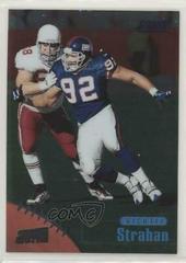 Michael Strahan [One of a Kind] #161 Football Cards 1998 Stadium Club Prices