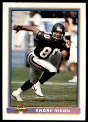 Andre Rison #12 Football Cards 1991 Bowman Prices