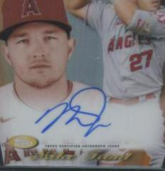 Mike Trout Baseball Cards 2021 Topps Finest Autographs Prices