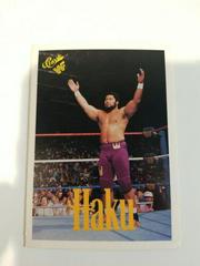 Haku #120 Wrestling Cards 1989 Classic WWF Prices