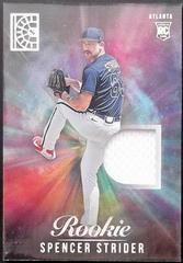 Spencer Strider #RM-SS Baseball Cards 2022 Panini Capstone Rookie Materials Prices