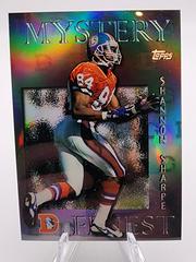 Shannon Sharpe [Silver Refractor] Football Cards 1997 Topps Mystery Finest Prices