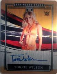 Torrie Wilson [Gold] Wrestling Cards 2022 Panini Impeccable WWE Stainless Stars Autographs Prices