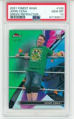 John Cena [Green] Wrestling Cards 2021 Topps Finest WWE Prices