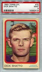 Dick Shatto Football Cards 1963 Topps CFL Prices