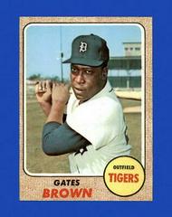 Gates Brown #583 Baseball Cards 1968 Topps Prices