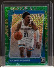 Aaron Wiggins [Choice Dragon] #191 Basketball Cards 2021 Panini Donruss Optic Prices
