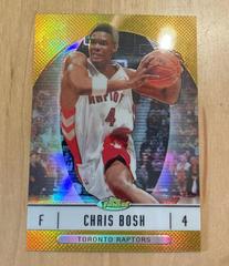 Chris Bosh [Gold Refractor] Basketball Cards 2007 Finest Prices