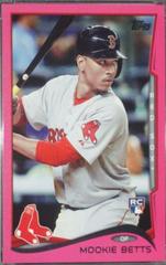 Mookie Betts [Batting Pink] #US26 Baseball Cards 2014 Topps Update Prices