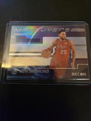 Ben Simmons #16 Basketball Cards 2020 Panini Recon Maneuvers Prices