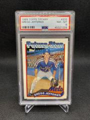 Gregg Jefferies #233 Baseball Cards 1989 Topps Tiffany Prices