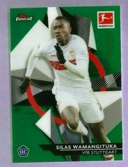 Silas Wamangituka [Green Refractor] Soccer Cards 2020 Topps Finest Bundesliga Prices