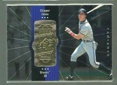 Chipper Jones [Radiance] #55 Baseball Cards 1998 SPx Finite Prices