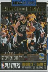 Stephen Curry #50 Basketball Cards 2018 Panini Hoops Road to the Finals Prices