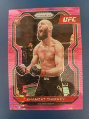 Khamzat Chimaev [Pink Pulsar] Ufc Cards 2022 Panini Prizm UFC Prices