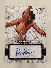 Benson Henderson #FA-BH Ufc Cards 2013 Topps UFC Bloodlines Autographs Prices