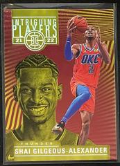 Shai Gilgeous Alexander [Gold] #19 Basketball Cards 2021 Panini Illusions Intriguing Players Prices