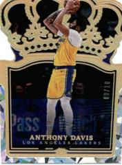 Anthony Davis [Crystal Gold] #62 Basketball Cards 2021 Panini Crown Royale Prices
