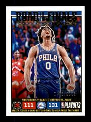 Tyrese Maxey Basketball Cards 2022 Panini Hoops Road to the Finals Prices