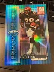 Corey Dillon [Blue] #14 Football Cards 1999 Panini Donruss Elite Primary Colors Prices