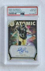 Troy Polamalu #AA-TP Football Cards 2022 Panini Elements Atomic Autographs Prices