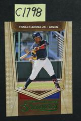 Ronald Acuna Jr. [Green] Baseball Cards 2021 Panini Chronicles Timeless Treasures Prices