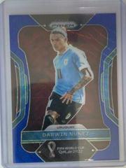 Darwin Nunez [Blue Wave] Soccer Cards 2022 Panini Prizm World Cup Prices