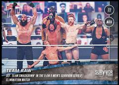 Team Raw, Team Smackdown #61 Wrestling Cards 2020 Topps Now WWE Prices