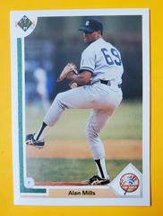 Alan Mills #222 Baseball Cards 1991 Upper Deck Prices