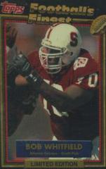 Bob Whitfield #44 Football Cards 1992 Topps Finest Prices