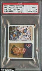 Bert Blyleven [Jim Beattie] #261/346 Baseball Cards 1984 Topps Stickers Prices