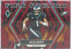 Jalen Hurts [Red] #FF-3 Football Cards 2023 Panini Phoenix Fire Forged Prices