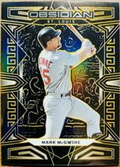 Mark McGwire [Orange] #8 Baseball Cards 2023 Panini Chronicles Obsidian Prices