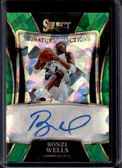 Bonzi Wells [Green Ice] #SS-BZW Basketball Cards 2021 Panini Select Signature Selections Prices