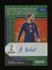 Adrien Rabiot [Green Wave] Soccer Cards 2022 Panini Prizm World Cup Signatures Prices
